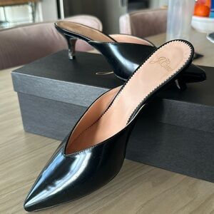 JCrew leather mule